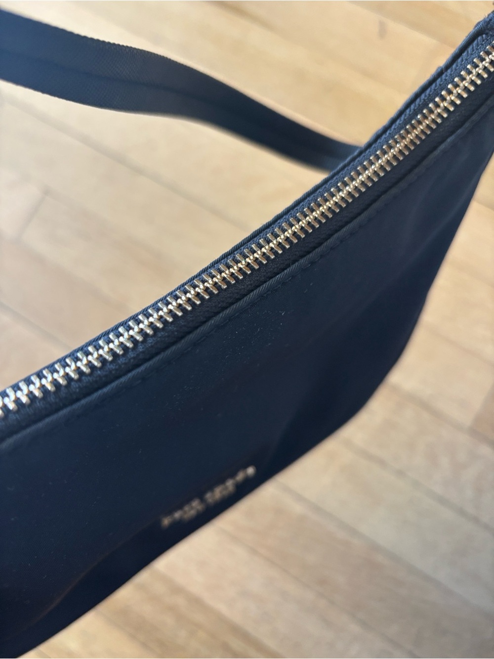 kate spade Black Shoulder Bag with Gold Logo - Picture 2 of 5